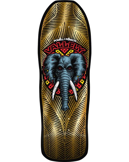 Powell Peralta Tavola Skate Mike Valley Elephant Reissue 10"