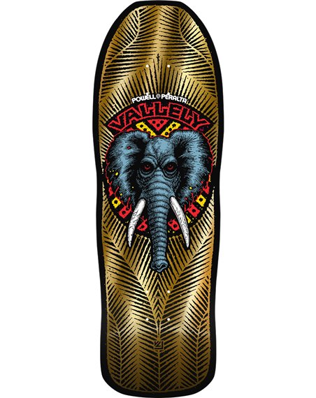 Powell Peralta Tabla Skateboard Mike Valley Elephant Reissue 10"