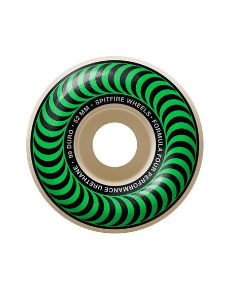 Spitfire Skateboard Räder Formula Four Classic 52mm 99A 4 er Pack
