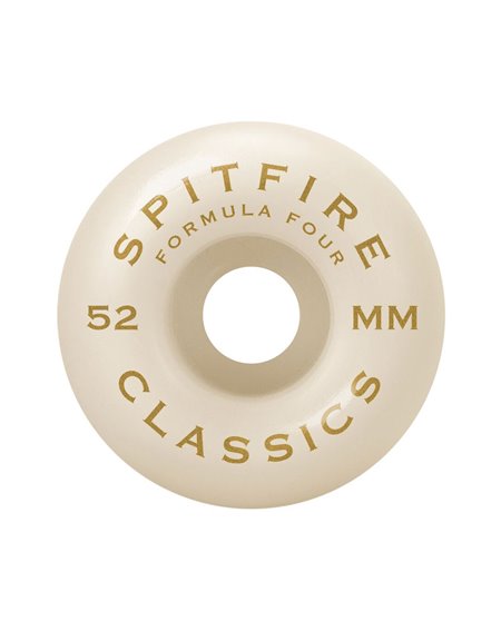 Spitfire Rodas Skate Formula Four Classic 52mm 101A 4 peças 2