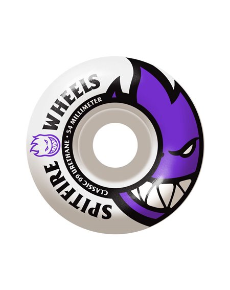 Spitfire Rodas Skate Big Head Edition Classic 54mm 99A 4 peças