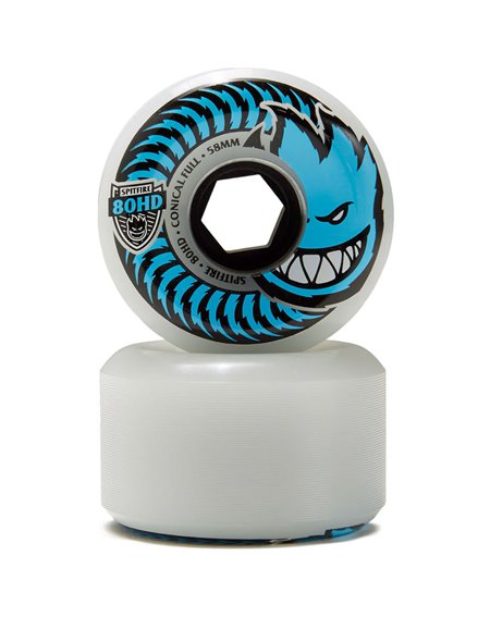 Spitfire Rodas Skate 80HD Conical Full 58mm 80A 4 peças 2
