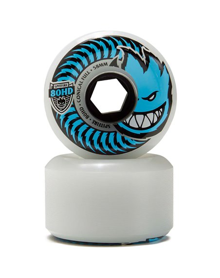 Spitfire Ruedas Skate 80HD Conical Full 58mm 80A 4 piezas