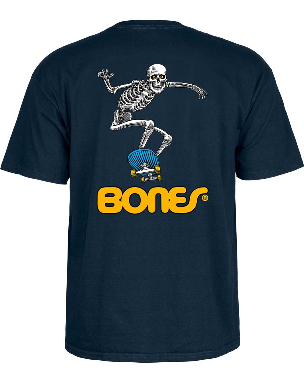 Powell Peralta Camiseta Skateboard Skeleton II (Navy)