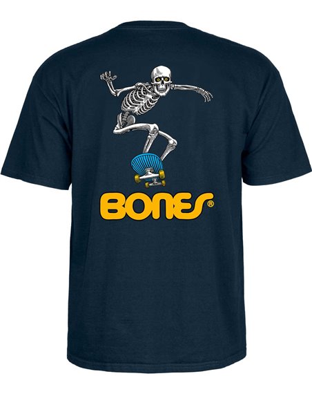 Powell Peralta Camiseta Skateboard Skeleton II (Navy)