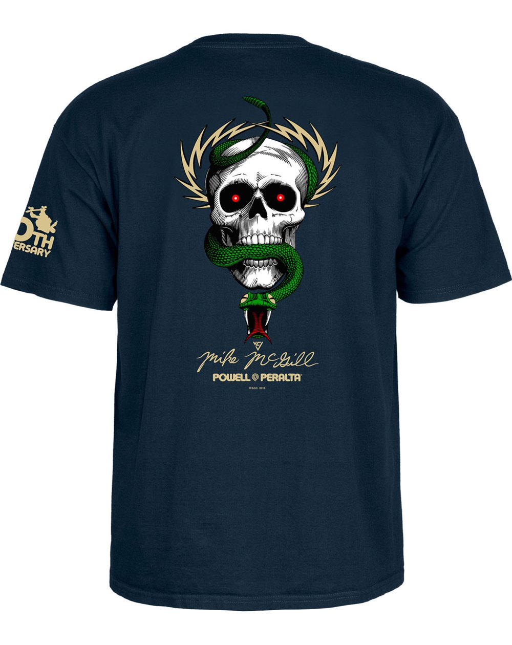 Powell Peralta Camiseta Mike McGill 40th Anniversary McTwist (Navy)