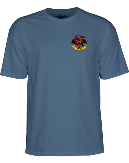 Powell Peralta T-Shirt Steve Caballero Dragon II (Indigo Blue)