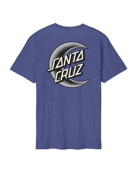 Santa Cruz Herren T-Shirt Crescent Moon Chest (Navy Dusk)