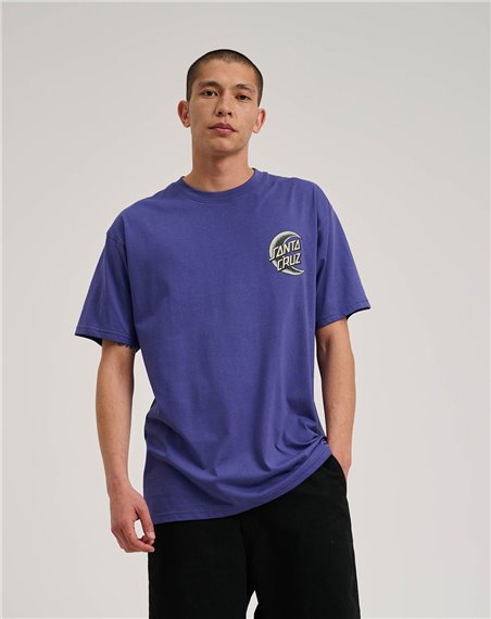 Santa Cruz Camiseta Hombre Crescent Moon Chest (Navy Dusk)