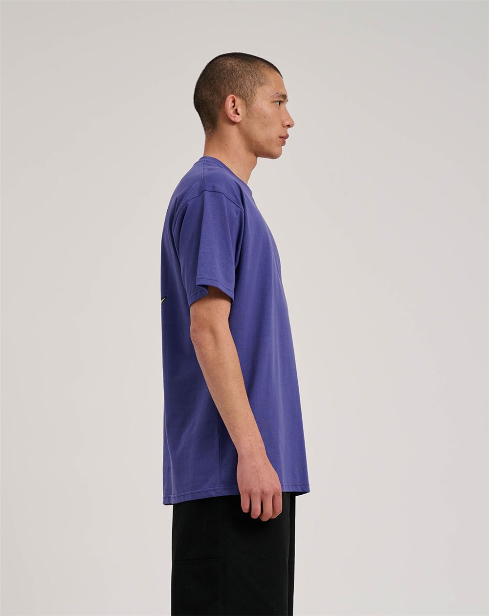 Santa Cruz T-Shirt Homme Crescent Moon Chest (Navy Dusk)