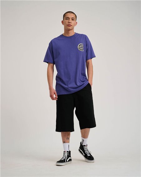 Santa Cruz Camiseta Homem Crescent Moon Chest (Navy Dusk)