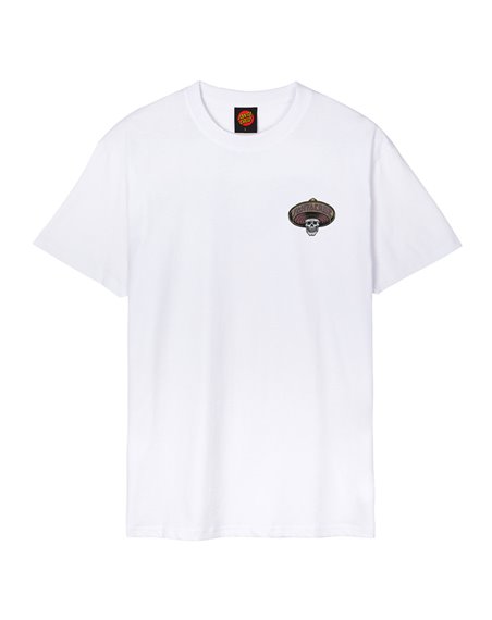 Santa Cruz Camiseta Homem Guzman Dead Diners (White)