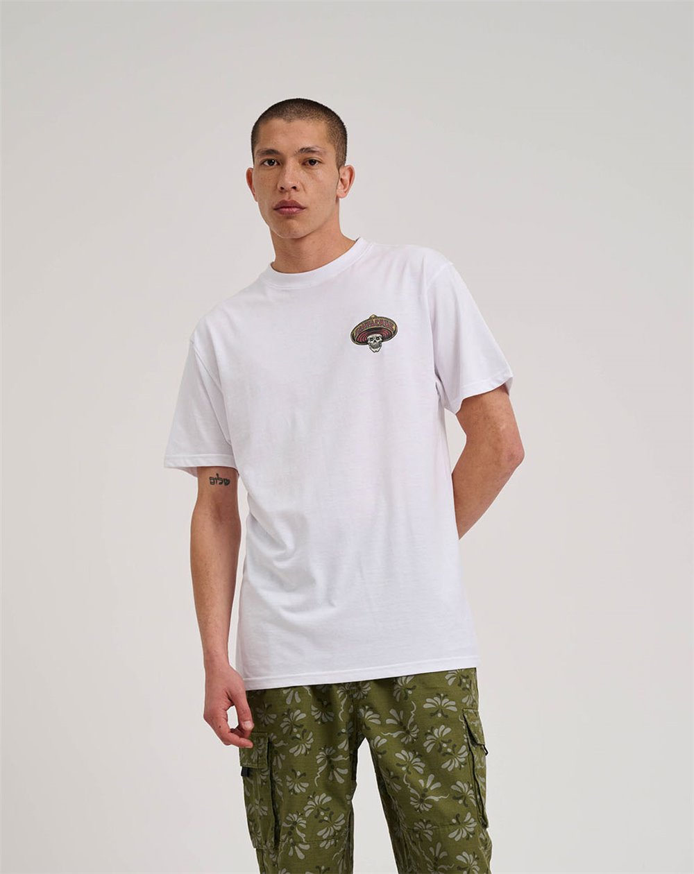 Santa Cruz Herren T-Shirt Guzman Dead Diners (White)