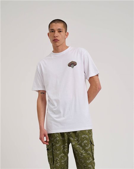 Santa Cruz T-Shirt Uomo Guzman Dead Diners (White)