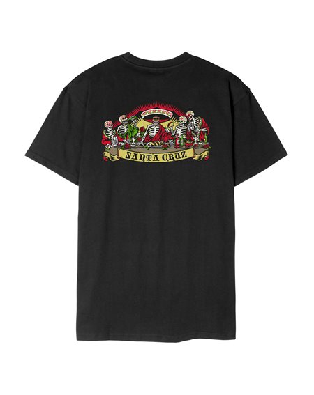 Santa Cruz Camiseta Hombre Guzman Dead Diners (Black)