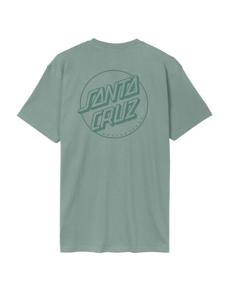 Santa Cruz T-Shirt Homme Tonal Opus Dot Stripe (Moon Rock)
