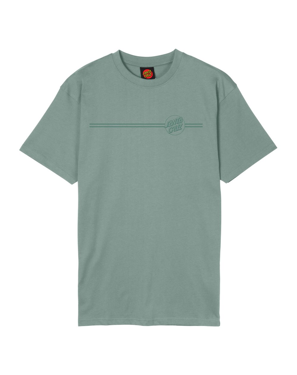 Santa Cruz Camiseta Hombre Tonal Opus Dot Stripe (Moon Rock)