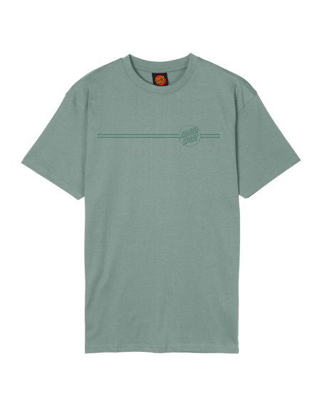 Santa Cruz T-Shirt Homme Tonal Opus Dot Stripe (Moon Rock)