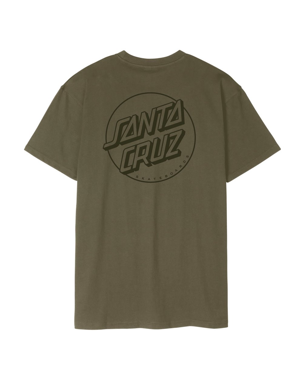 Santa Cruz Camiseta Homem Tonal Opus Dot Stripe (Uniform Green)