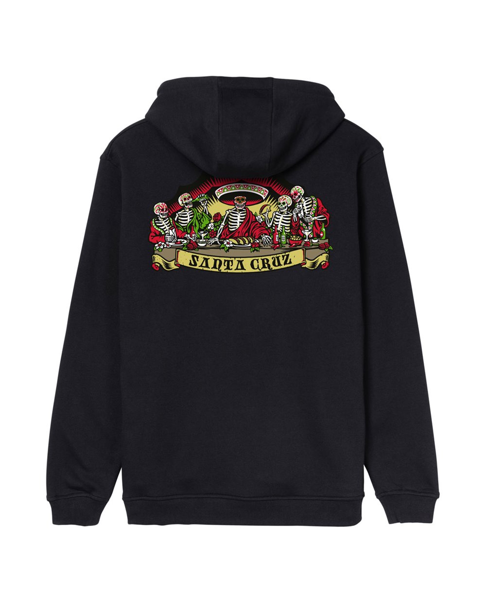 Santa Cruz Sweat à Capuche Homme Guzman Scroll Front