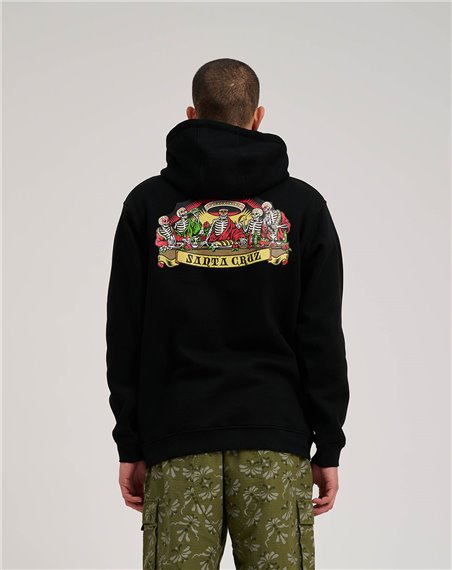 Santa Cruz Moleton com Capuz Homem Guzman Scroll Front