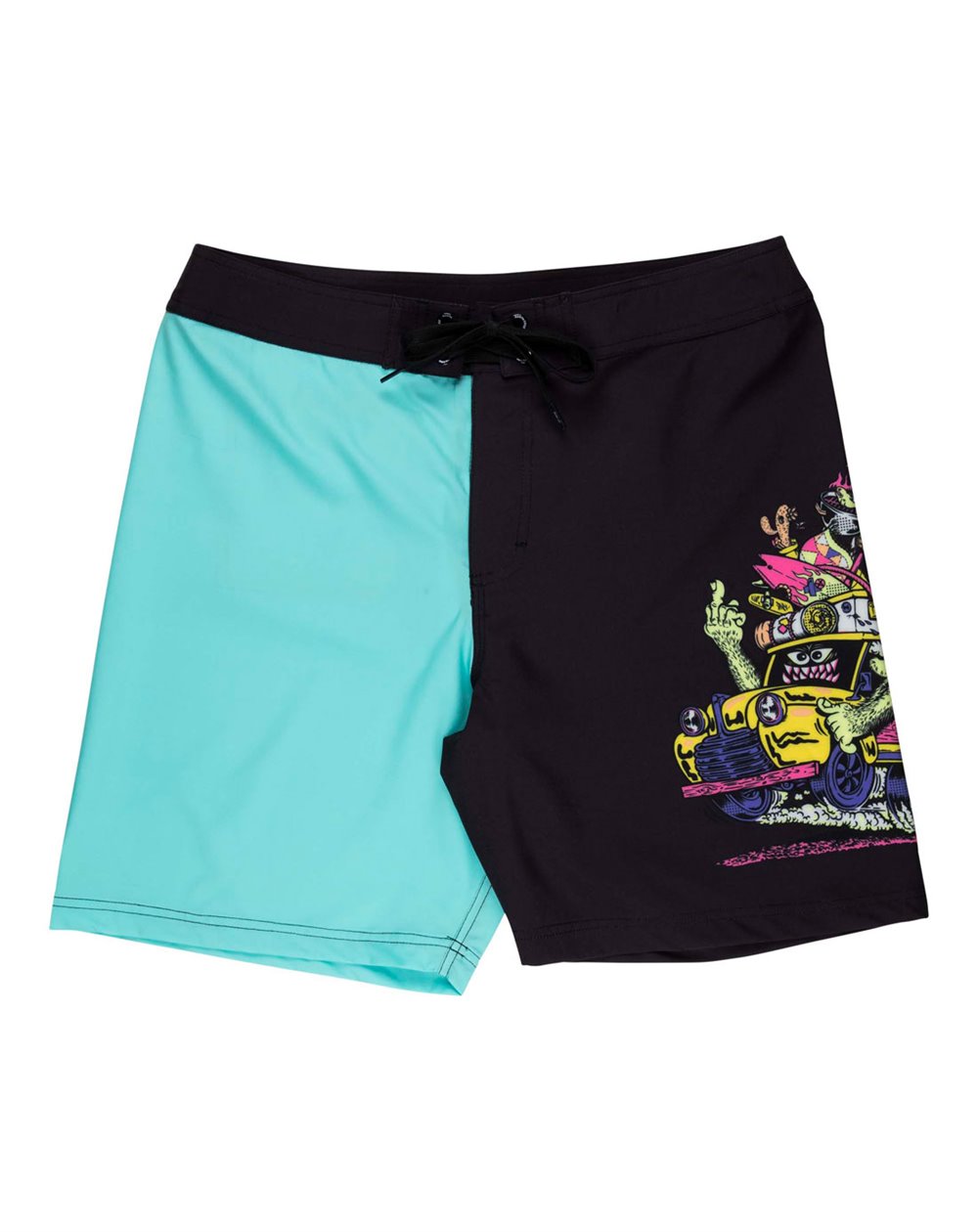 Santa Cruz Men's Board Shorts Johnson Beast Wagon