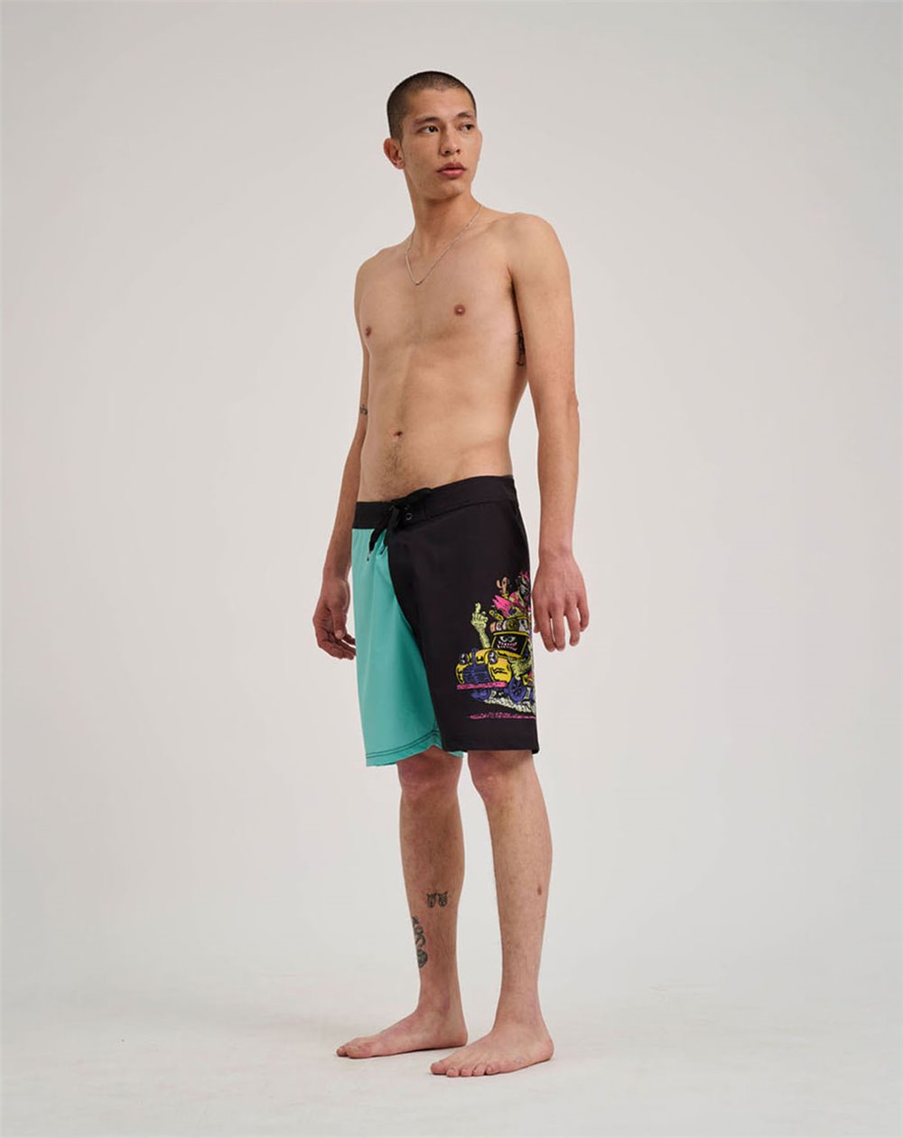 Santa Cruz Herren Boardshorts Johnson Beast Wagon