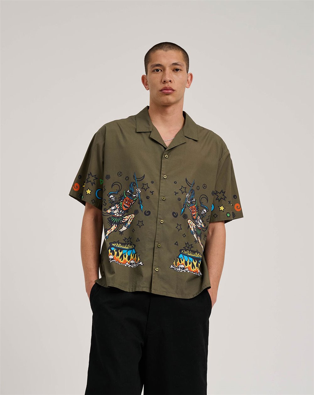 Santa Cruz Chemise Homme Salba Resurrection