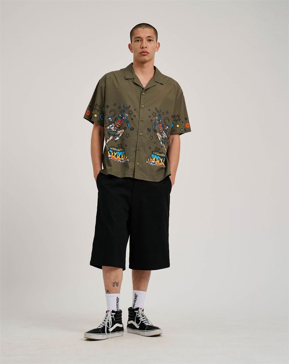 Santa Cruz Camisa Hombre Salba Resurrection