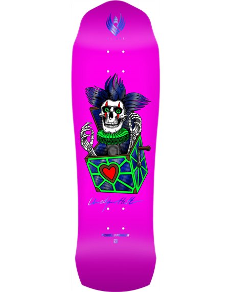 Powell Peralta Tavola Skate Chris Hiett Skull Flight 9.5"