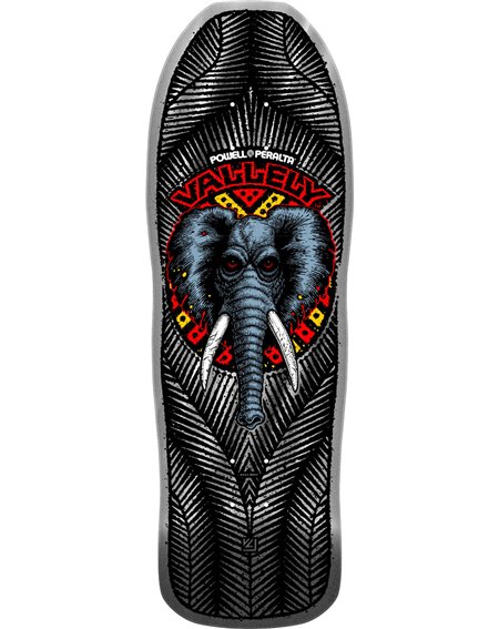 Powell Peralta Shape Skate Mike Vallely Elephant 10" (Silver Foil)