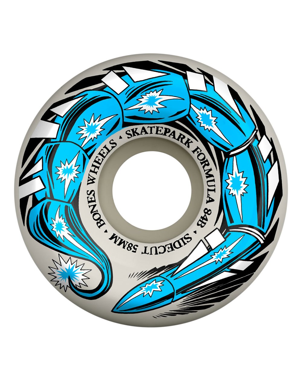 Bones Wheels Roues Skateboard SPF P5 Sidecut Scorpeedo 58mm 84B (104A) 4 pc