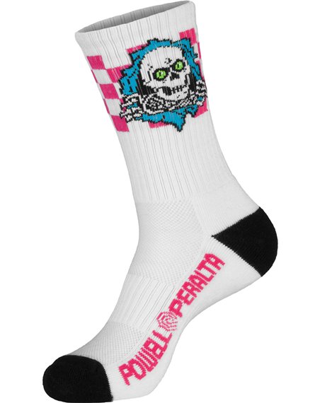 Powell Peralta Skate-Socken Ripper (Checker Stripes)