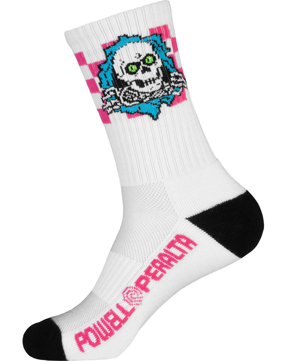 Powell Peralta Skate Socks Ripper (Checker Stripes)