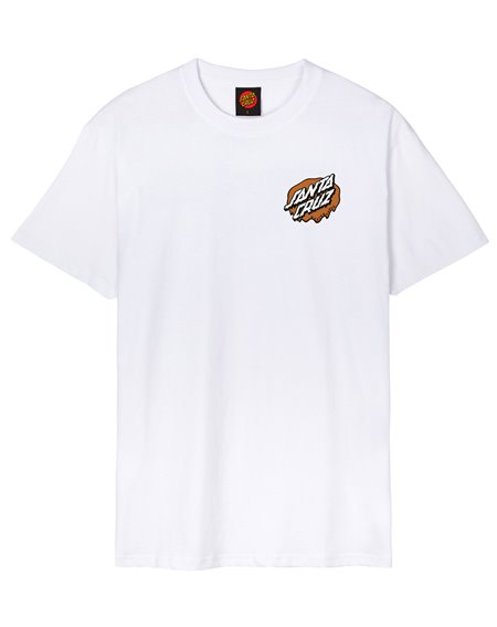 Santa Cruz T-Shirt Uomo Slime Scream (White) 2