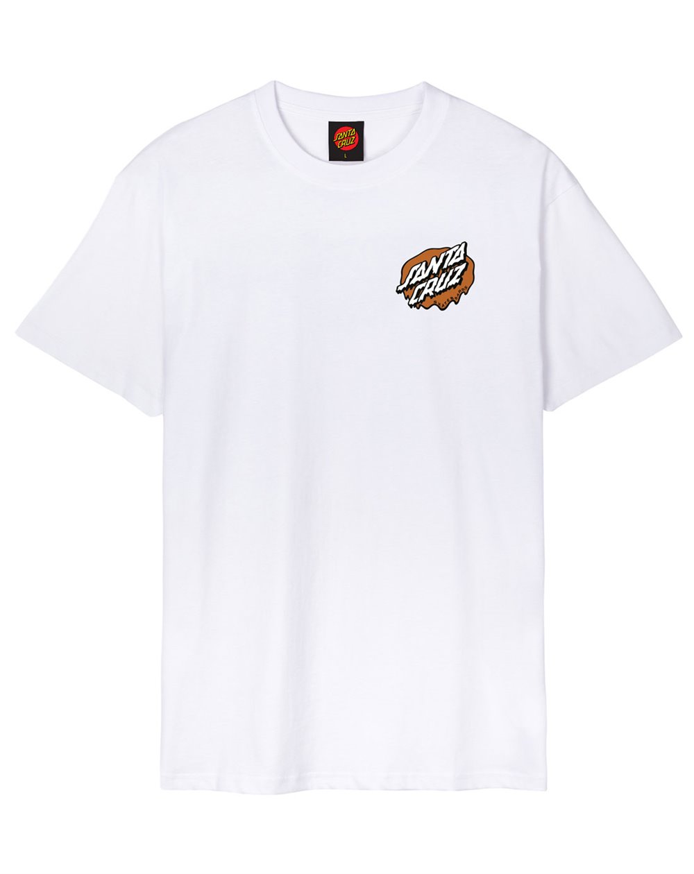 Santa Cruz T-Shirt Uomo Slime Scream (White)