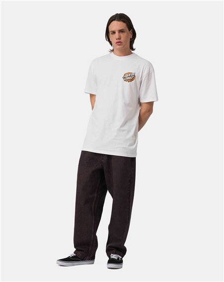 Santa Cruz Camiseta Homem Slime Scream (White)