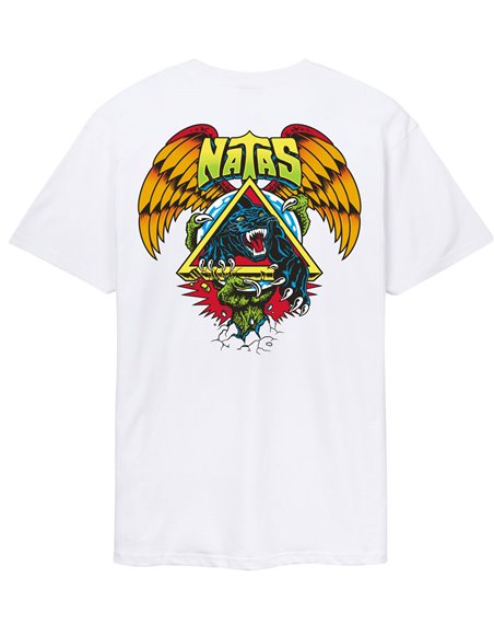 Santa Cruz Herren T-Shirt Natas SC Panther (White)