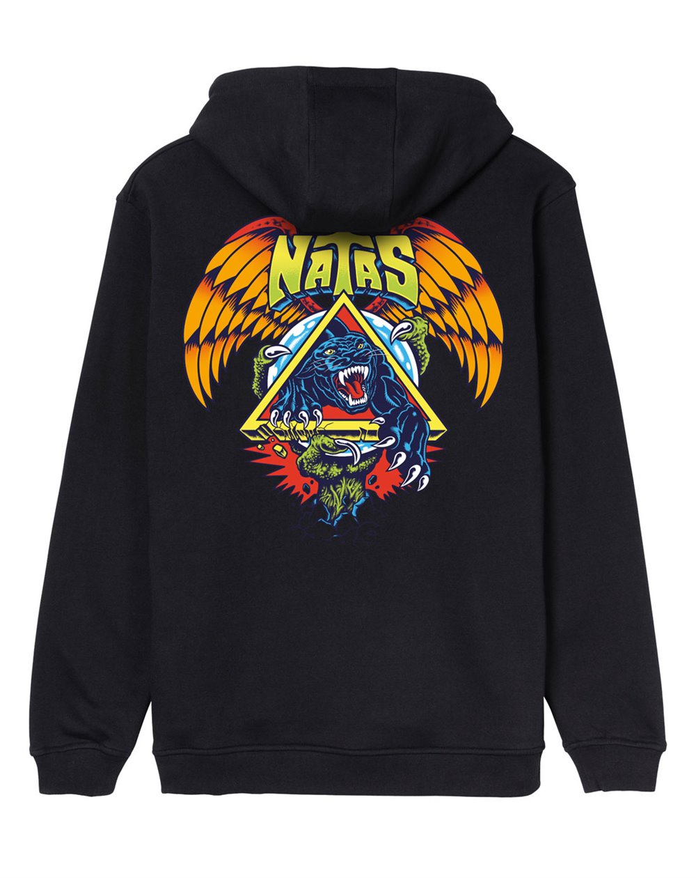 Santa Cruz Men's Hoodie Natas SC Panther (Black)