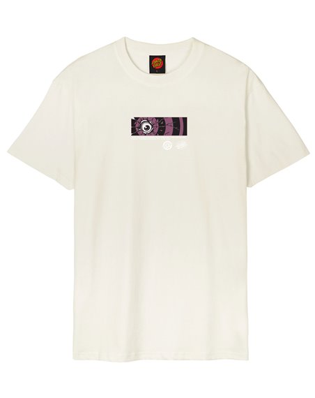 Santa Cruz Camiseta Homem Roskopp Dissect Strip (Unbleached Cotton)