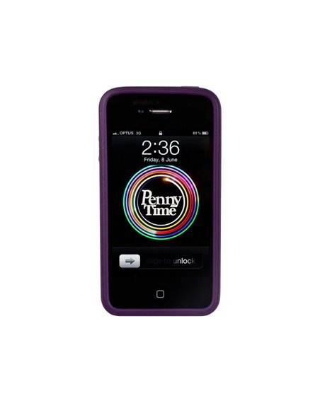 Penny Penny Iphone 4/4s Schale Purple