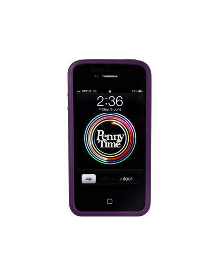 Penny Étuis iPhone 4/4s Penny Purple