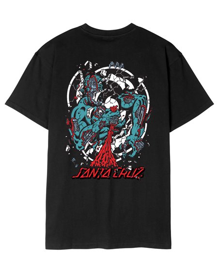 Santa Cruz Camiseta Homem Roskopp Dissect Strip (Black)