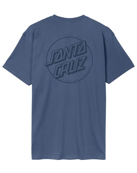 Santa Cruz Camiseta Homem Tonal Opus Dot Stripe (Heritage Blue)