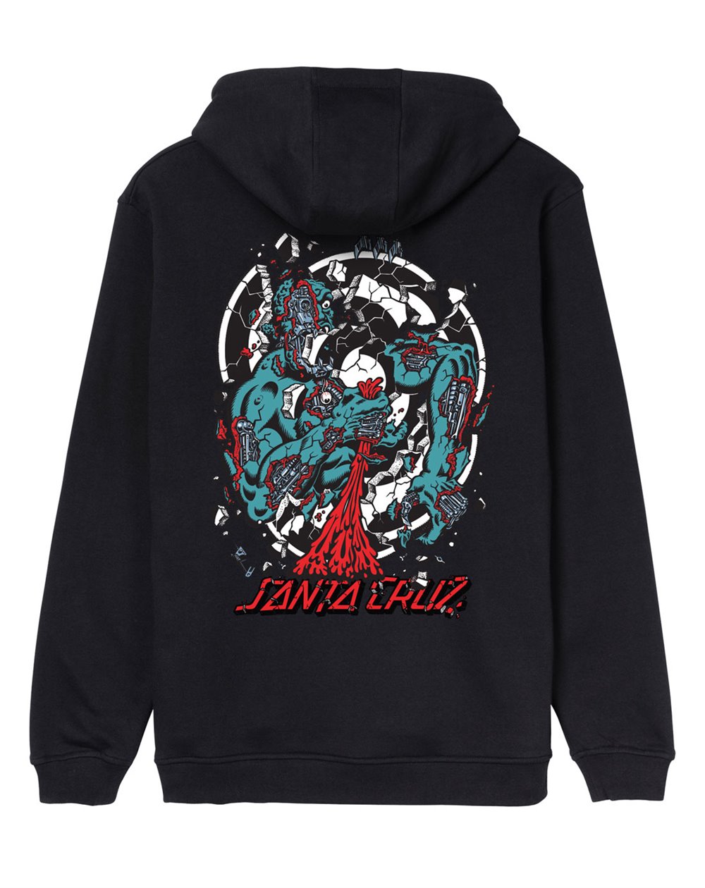 Santa Cruz Sudadera con Capucha Hombre Roskopp Dissect Strip (Black)