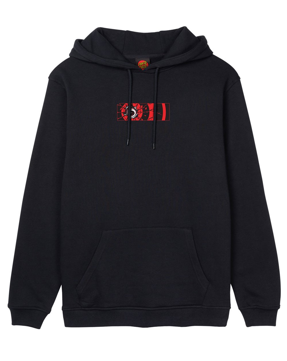 Santa Cruz Sweat à Capuche Homme Roskopp Dissect Strip (Black)