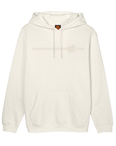 Santa Cruz Felpa con Cappuccio Uomo Tonal Opus Dot (Unbleached Cotton) 2