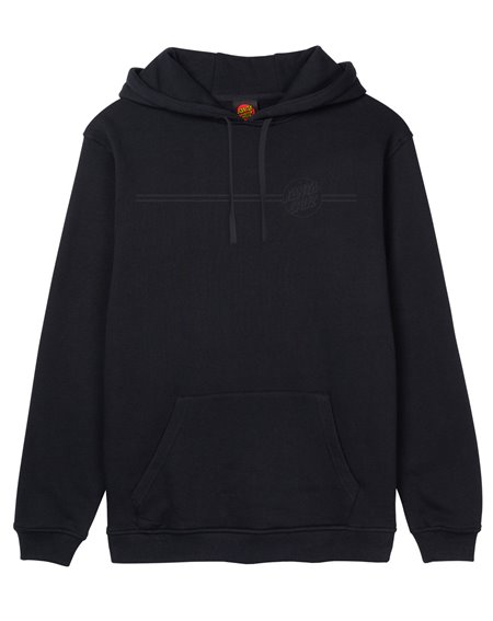 Santa Cruz Men's Hoodie Tonal Opus Dot (Black) 2