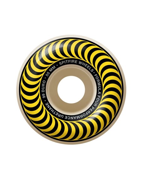 Spitfire Skateboard Wheels Formula Four Classic 55mm 99A pack of 4