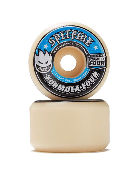Spitfire Rodas Skate Formula Four Conical Full 58mm 99A 4 peças 2